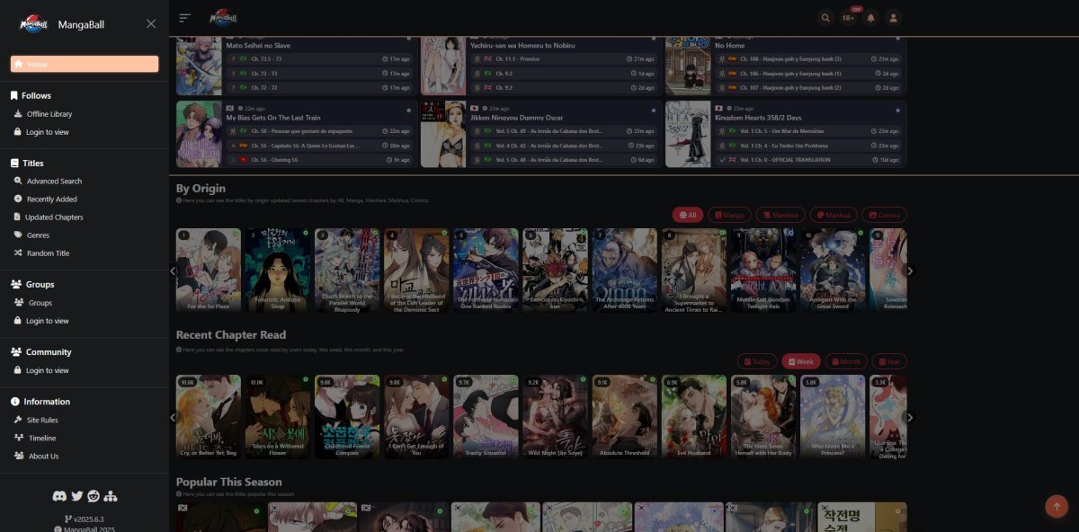 Website screen preview
