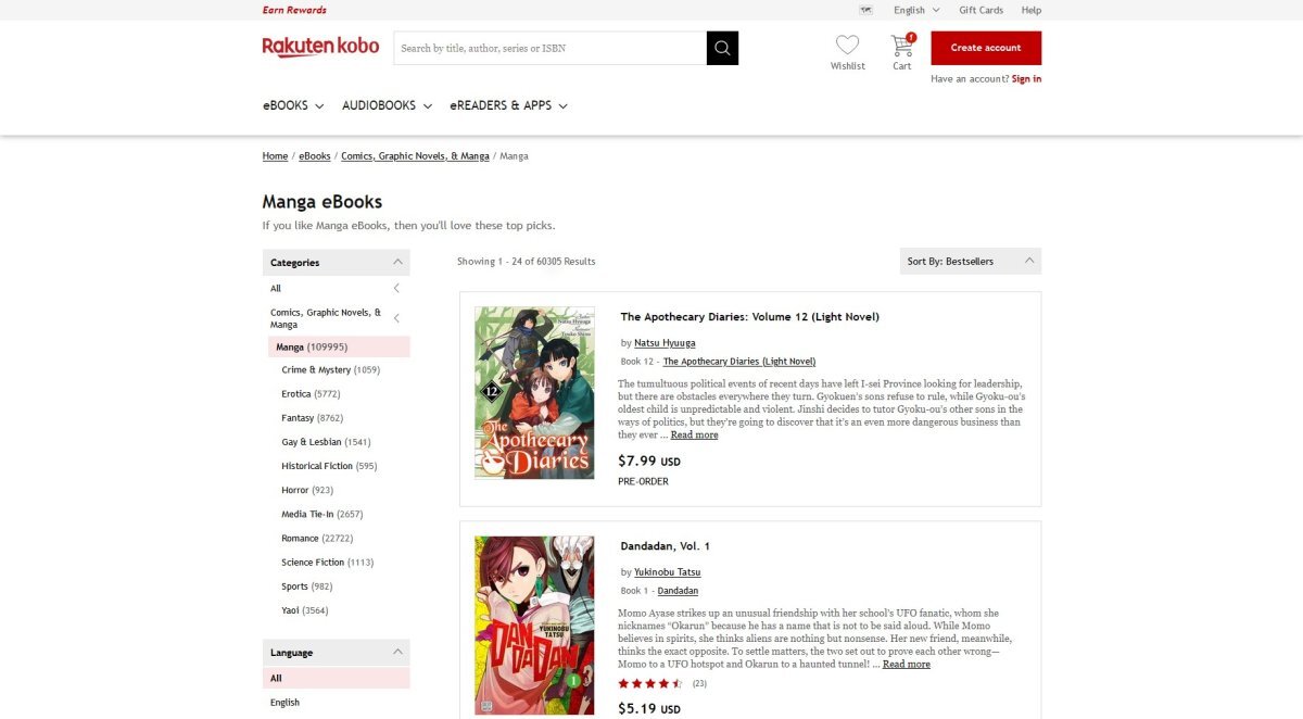Website screen preview